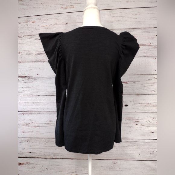 Doe & Rae Puffed Sleeve Top - Picture 9 of 12